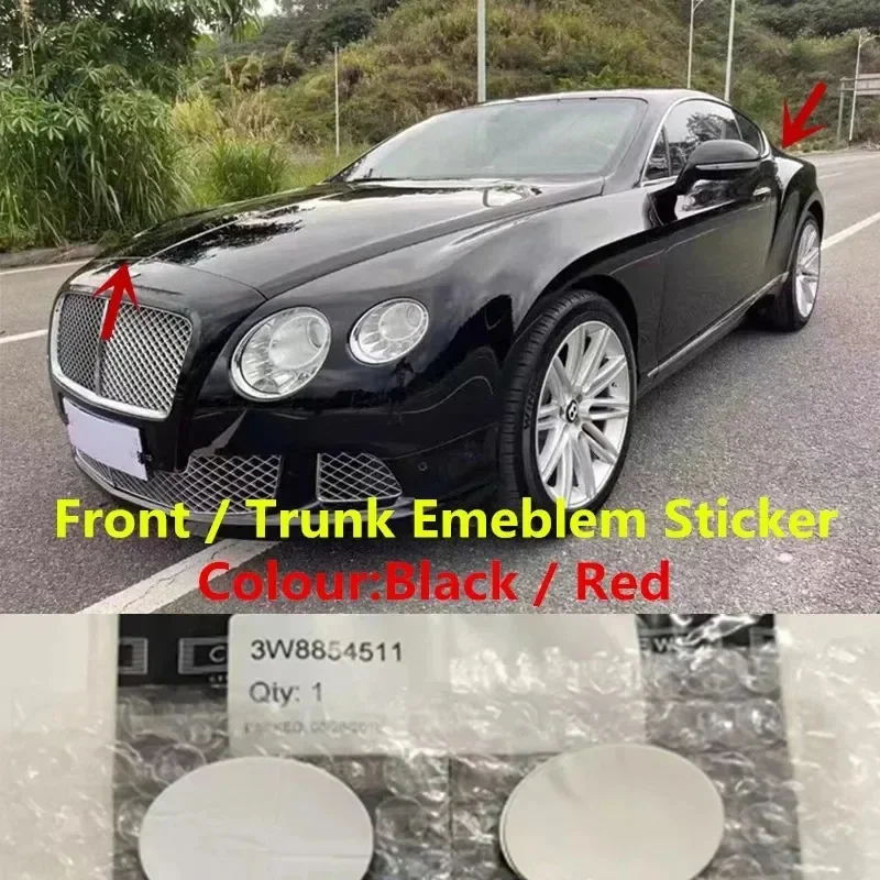NEW Front Grill Emblem and Trunk Badge B emblem badge for Continental Gt Gtc Flying Spur car Metal Emblem
NEW Front Grill Emblem and Trunk Badge B emblem badge for Continental Gt Gtc Flying Spur car Metal Emblem