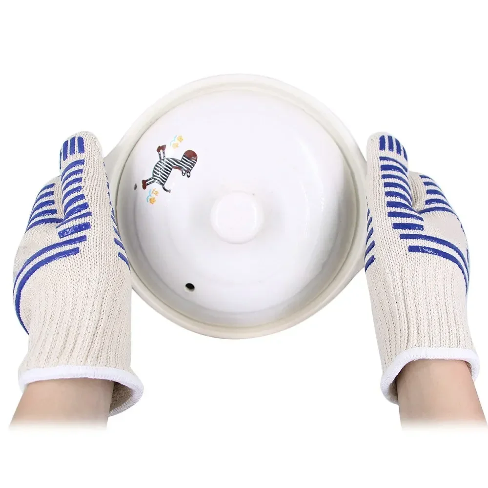 1Pc Heat Resistant Oven Gloves Non Slip Cotton Kitchen Gloves for Cooking Baking Grilling Barbecue Handling Hot Pots
1Pc Heat Resistant Oven Gloves Non Slip Cotton Kitchen Gloves for Cooking Baking Grilling Barbecue Handling Hot Pots