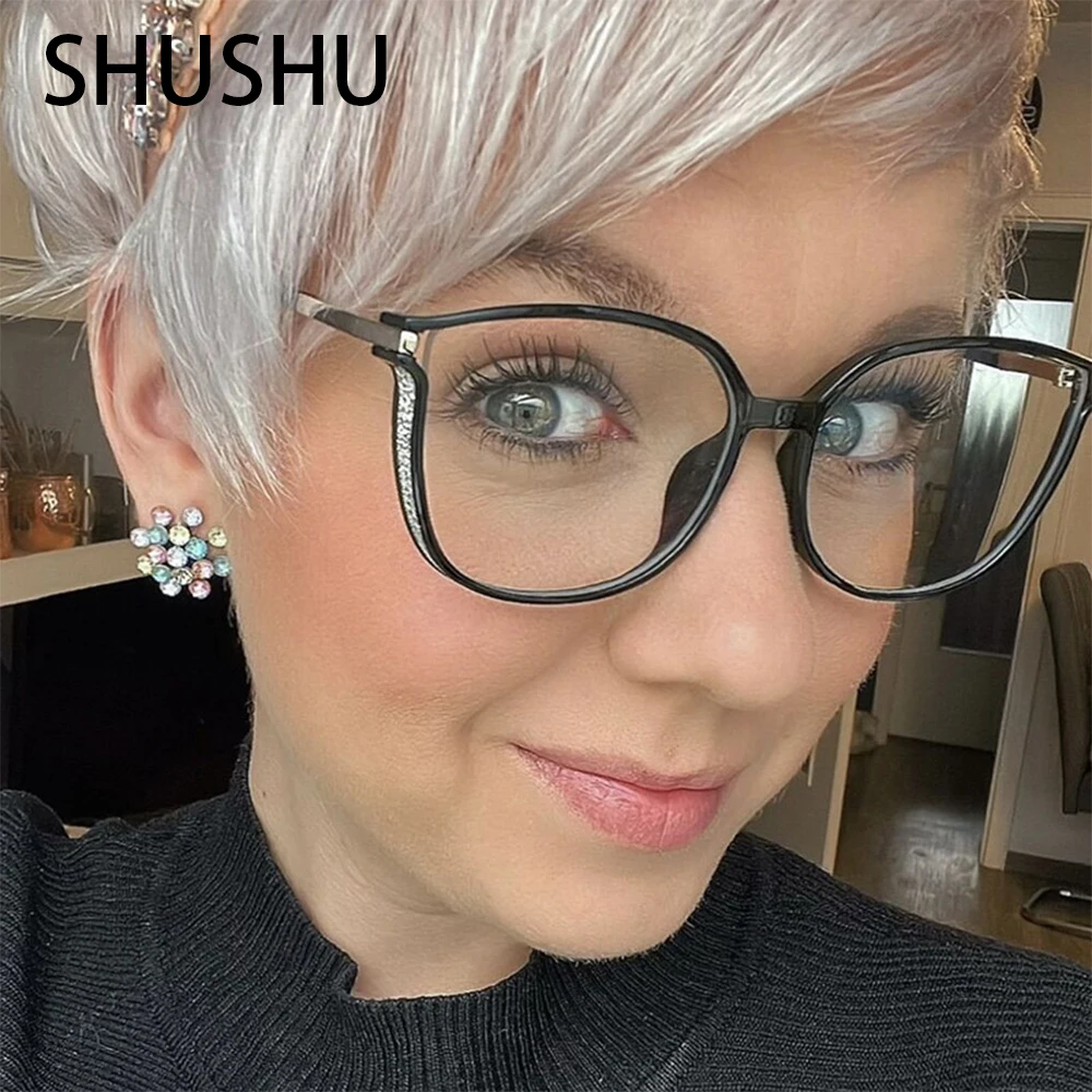 SHA68 2024 New Square Cat Eye Anti Blue Light Glasses Fashion Women's Classic Computer Literature Glasses Retro Simple Frame
SHA68 2024 New Square Cat Eye Anti Blue Light Glasses Fashion Women's Classic Computer Literature Glasses Retro Simple Frame