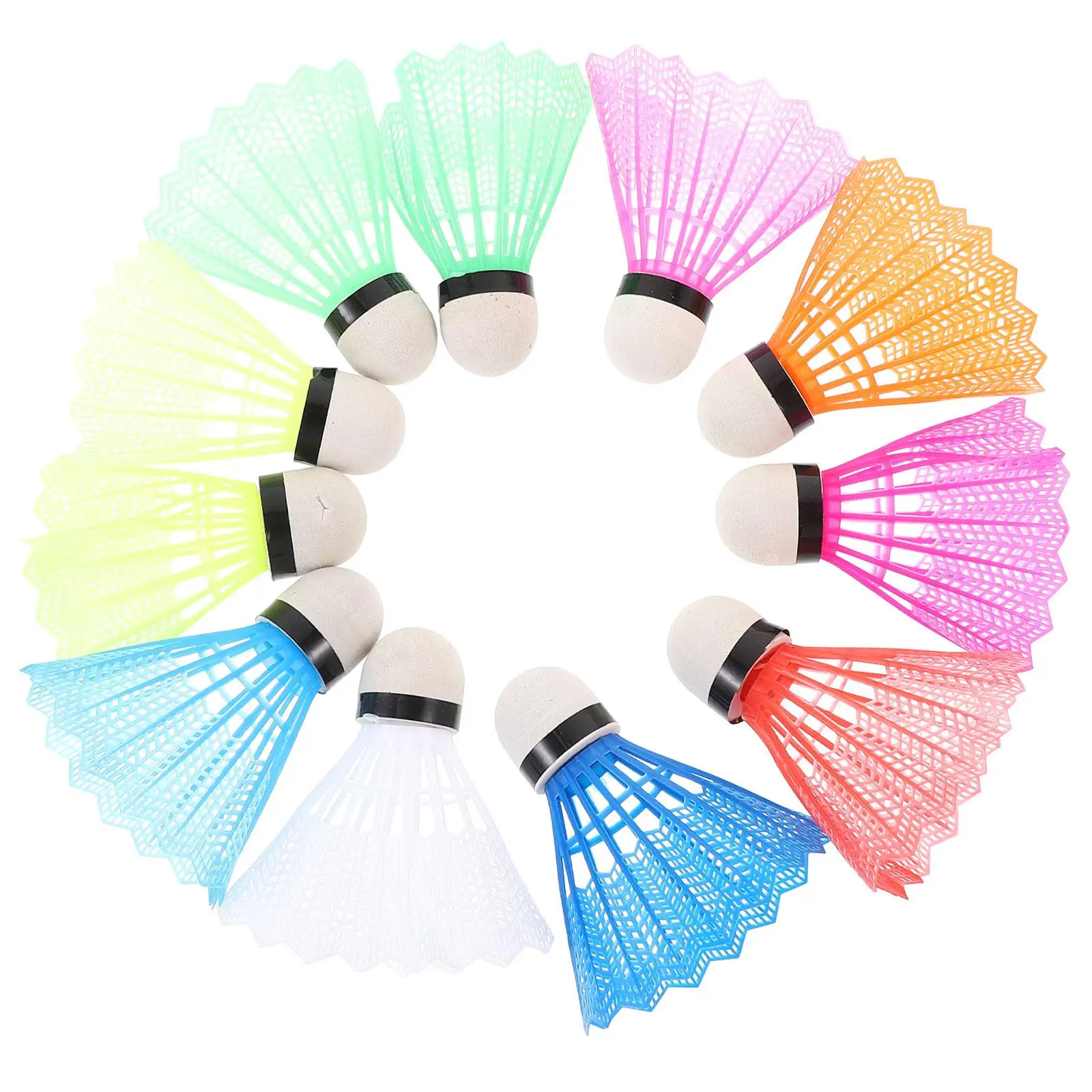 20 Pcs Badminton Balls Durable Shuttlecocks Training Fitness Family Plastic Shuttlecocks Sports Gift
20 Pcs Badminton Balls Durable Shuttlecocks Training Fitness Family Plastic Shuttlecocks Sports Gift