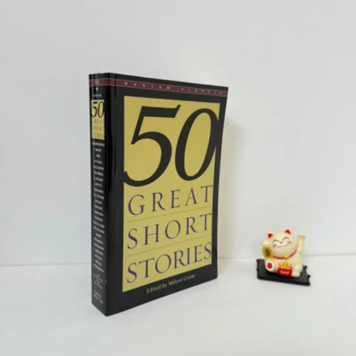 Fifty Great Short Stories Edited By Milton Crane | 50 Classic Short Fiction Collection Bantam Classic Literary Anthology Book
Fifty Great Short Stories Edited By Milton Crane | 50 Classic Short Fiction Collection Bantam Classic Literary Anthology Book