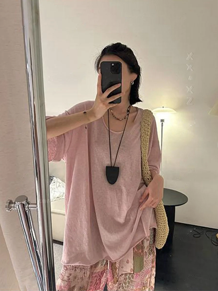 plus Size Women's Summer Fashion Casual Loose round Neck T-Shirt Versatile Simple Lazy Style High Waist Commute Style Short S...
plus Size Women's Summer Fashion Casual Loose round Neck T-Shirt Versatile Simple Lazy Style High Waist Commute Style Short S...
