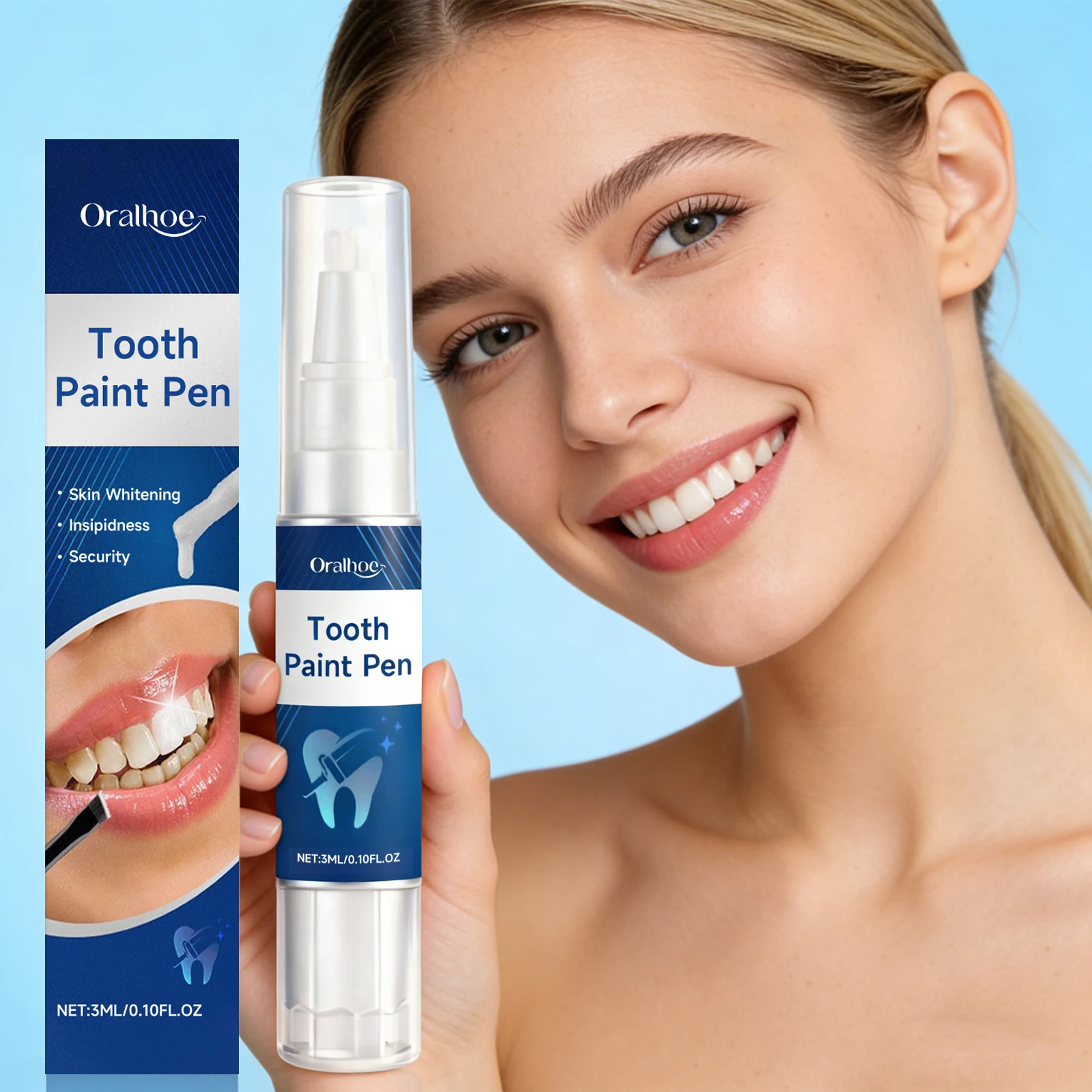 Гелевая ручка для отбеливания зубов, ослепительная, удаляющая пятна, восстановление цвета зуба, усиление поверхности зуба, блеск, свежее дыхание, ручка для осветления зубов
Гелевая ручка для отбеливания зубов, ослепительная, удаляющая пятна, восстановление цвета зуба, усиление поверхности зуба, блеск, свежее дыхание, ручка для осветления зубов