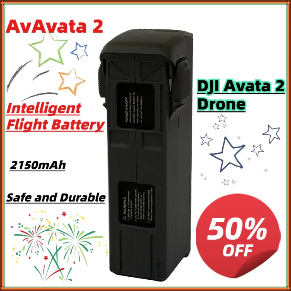 For Avata 2 Drone with 2150mAh Capacity Accessories Intelligent Flight Battery Stable Performance Ultra-long battery life
For Avata 2 Drone with 2150mAh Capacity Accessories Intelligent Flight Battery Stable Performance Ultra-long battery life