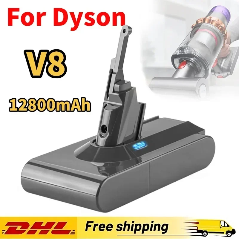 100% NEW for Dyson V8 21.6V 12800mAh Replacement Battery for Dyson V8 Absolute Cord-Free Vacuum Handheld Vacuum Cleaner Batte
100% NEW for Dyson V8 21.6V 12800mAh Replacement Battery for Dyson V8 Absolute Cord-Free Vacuum Handheld Vacuum Cleaner Batte