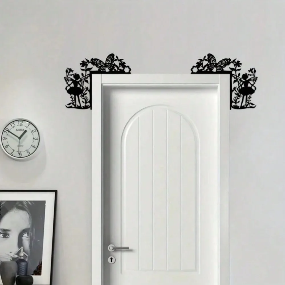 Metal Fairy Wall Art Waterproof Rustproof Door Frame Decor Home Accents Room Sculpture
Metal Fairy Wall Art Waterproof Rustproof Door Frame Decor Home Accents Room Sculpture