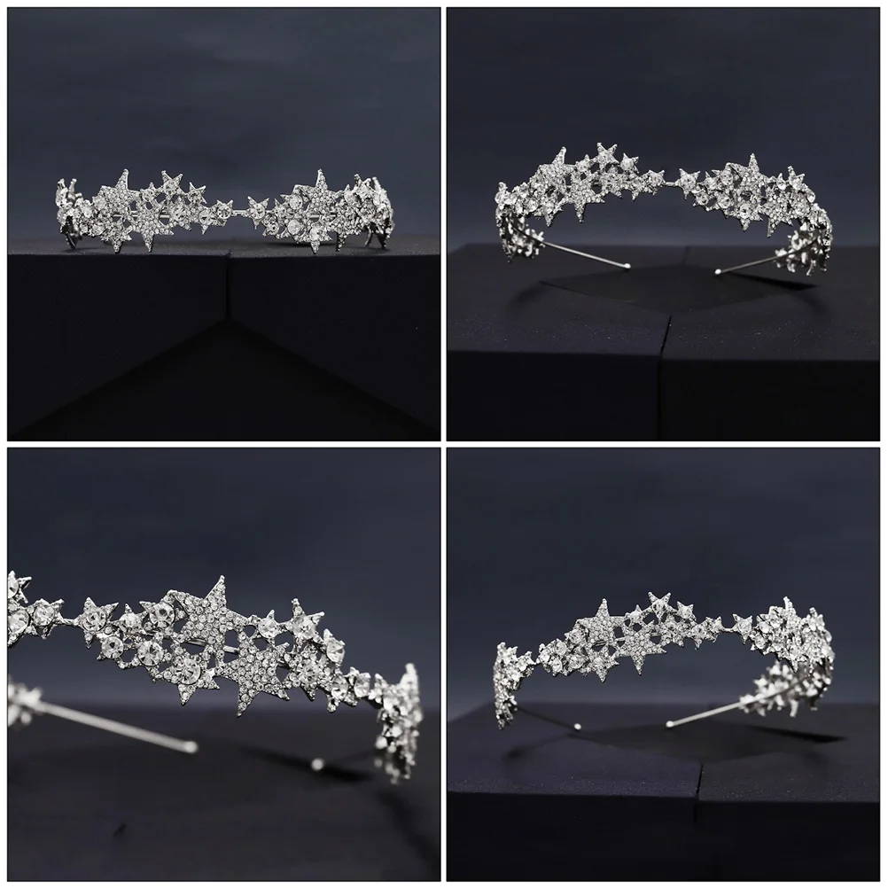 1 pc Sparkly Crystal Bridal Hair Accessories Chic Headdress For Wedding Banquet Party Lightweight Elegant Headwear Women Girls
1 pc Sparkly Crystal Bridal Hair Accessories Chic Headdress For Wedding Banquet Party Lightweight Elegant Headwear Women Girls