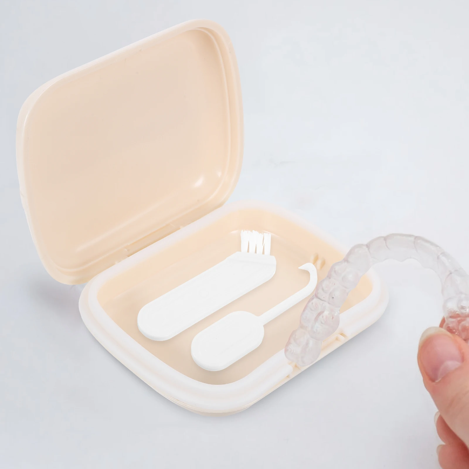 Box Retainer Case Denture Portable Container Holder Compact Lightweight Breathable Scratch Proof Travel Outdoor
Box Retainer Case Denture Portable Container Holder Compact Lightweight Breathable Scratch Proof Travel Outdoor