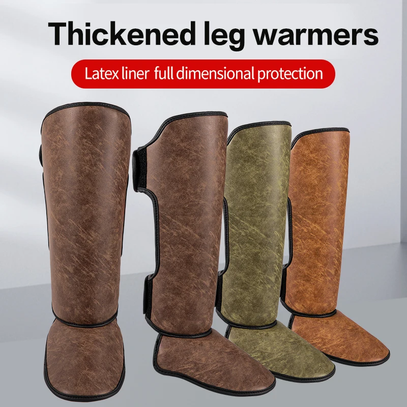 Retro Muay Thai Leg Protector Sanda Fighting with Back and Tiber Protector Thickened Fighting Boxing Protective Equipment Ankle
Retro Muay Thai Leg Protector Sanda Fighting with Back and Tiber Protector Thickened Fighting Boxing Protective Equipment Ankle