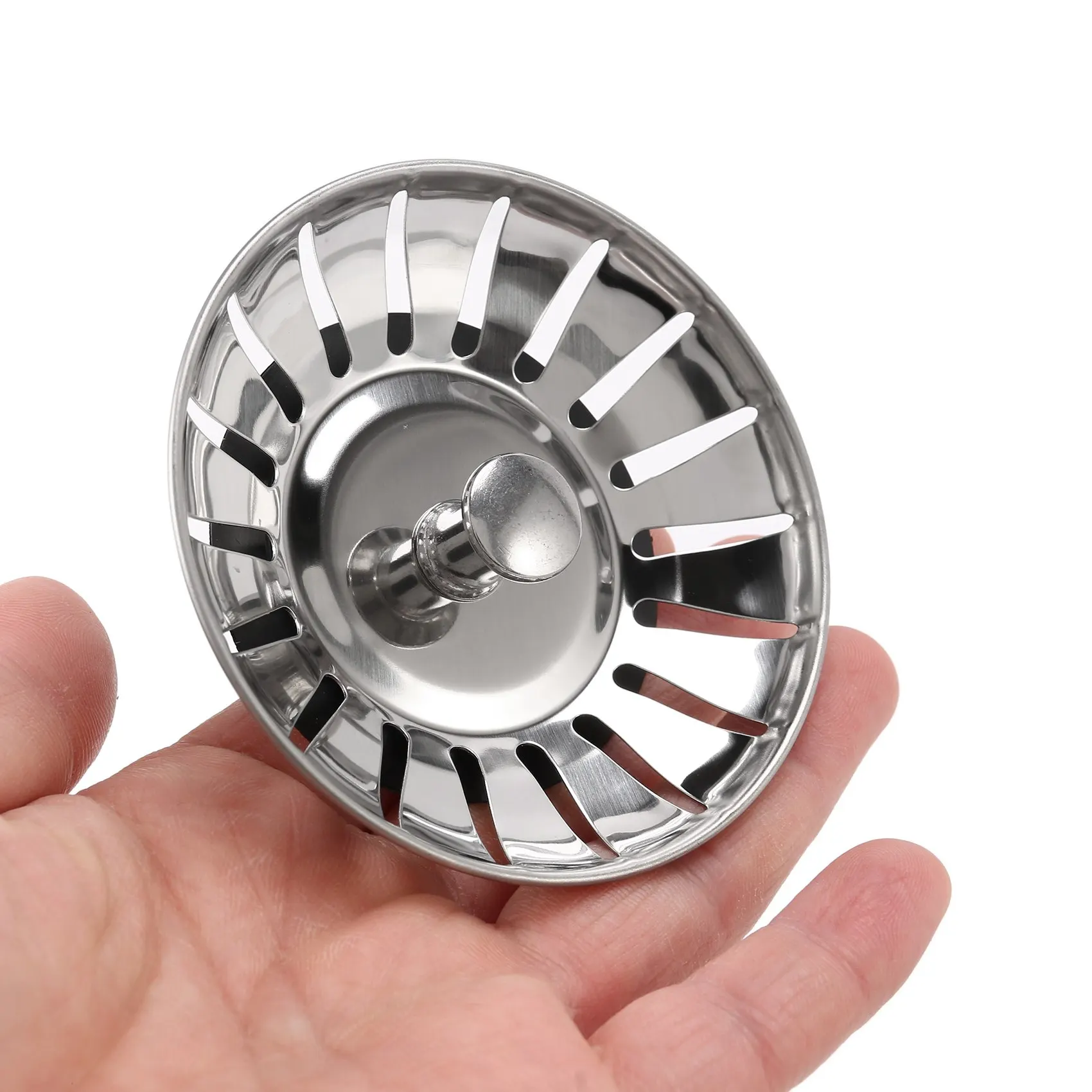 ABKM Diameter 78MM Stainless Steel Kitchen Sink Strainer Stopper Waste Plug Sink Filter
ABKM Diameter 78MM Stainless Steel Kitchen Sink Strainer Stopper Waste Plug Sink Filter