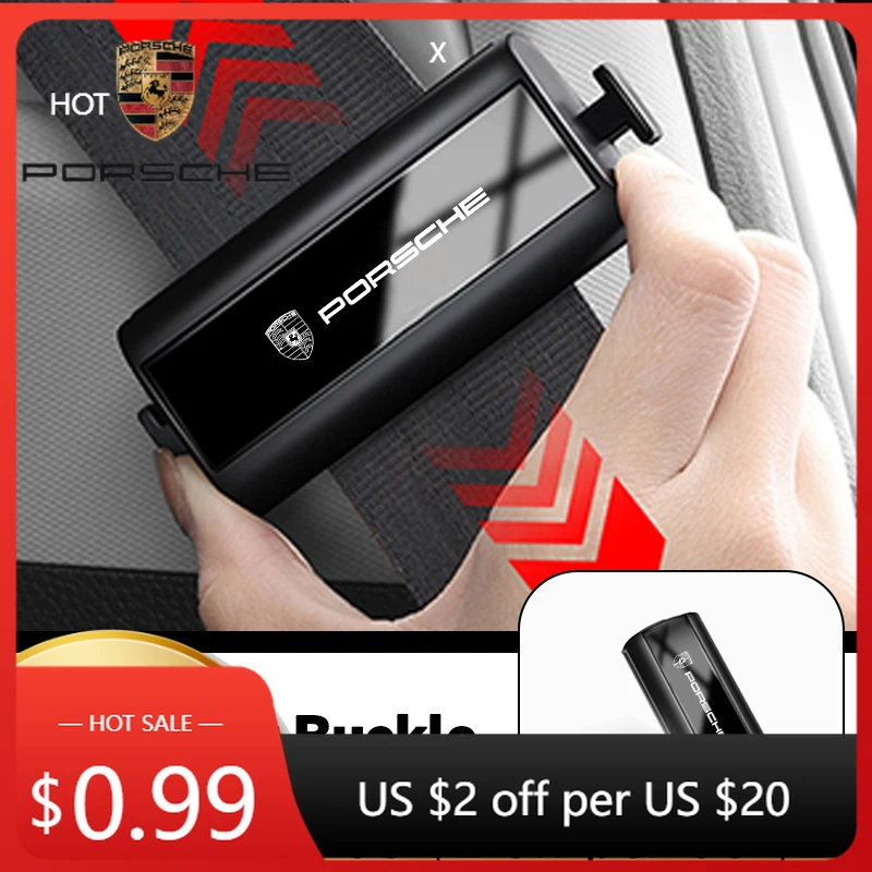 Car Sticker For Porsche Car Seat Belt Buckle Clip Fastener Adjustable Stabilizer For Porsche 911 Cayenne Cayman Panamera Macan T
Car Sticker For Porsche Car Seat Belt Buckle Clip Fastener Adjustable Stabilizer For Porsche 911 Cayenne Cayman Panamera Macan T
