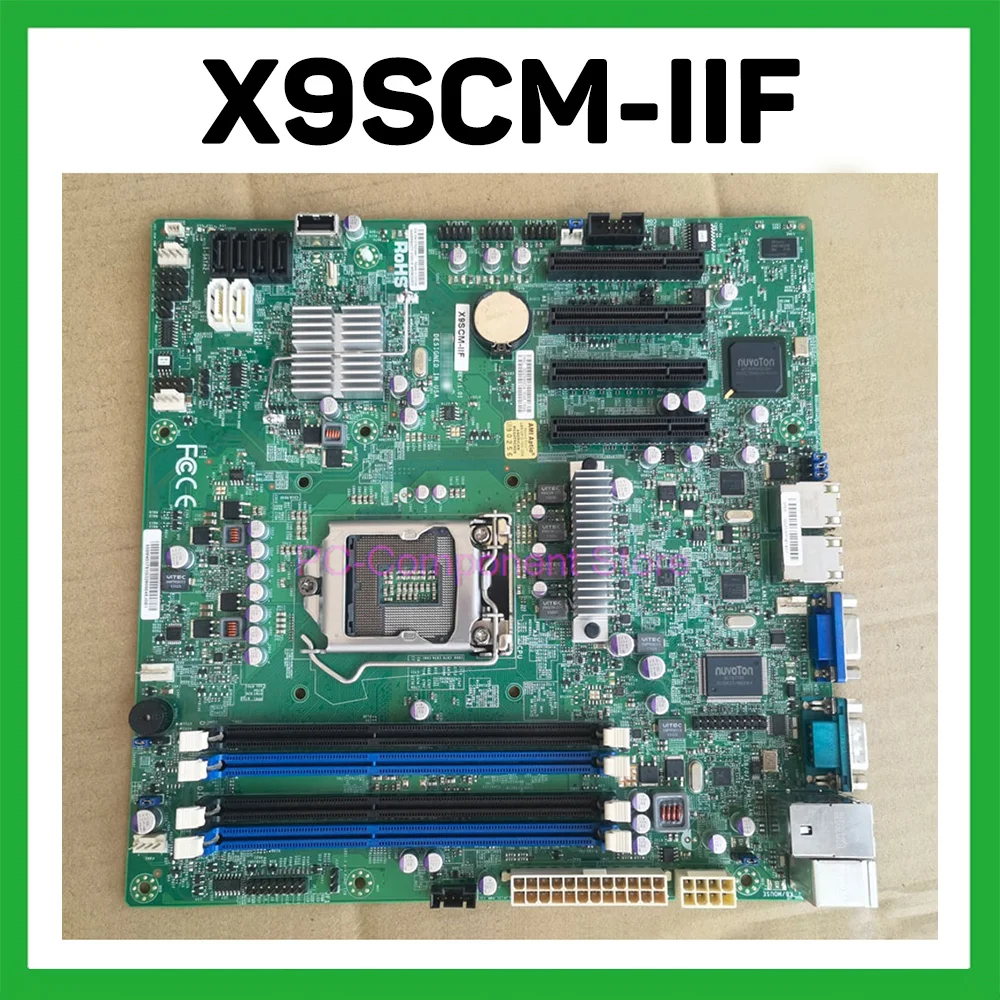 X9SCM-IIF для серверной материнской платы SuperMicro LGA1155 C204 E3 I3 Идеальный тест перед отправкой 
X9SCM-IIF для серверной материнской платы SuperMicro LGA1155 C204 E3 I3 Идеальный тест перед отправкой