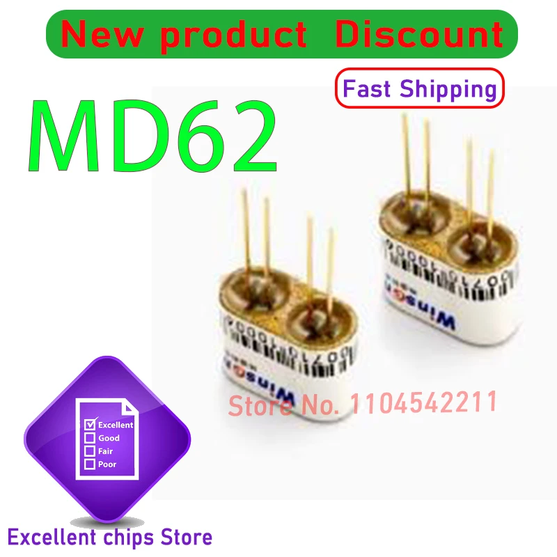 New original 1piece~5piece/LOT MD62 D62 CO2 Thermal conductivity carbon dioxide sensor
New original 1piece~5piece/LOT MD62 D62 CO2 Thermal conductivity carbon dioxide sensor