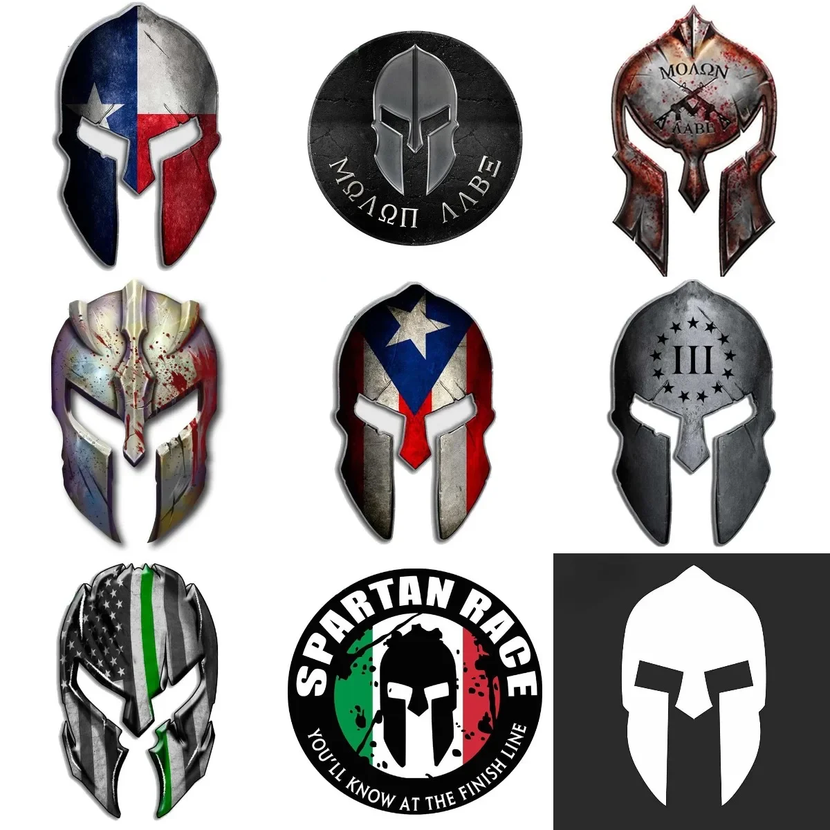 Retro Style Sparta Warrior Helmet National Flag Stickers Accessories for Decorate Car Window Helmet Camper Bumper Truck
Retro Style Sparta Warrior Helmet National Flag Stickers Accessories for Decorate Car Window Helmet Camper Bumper Truck