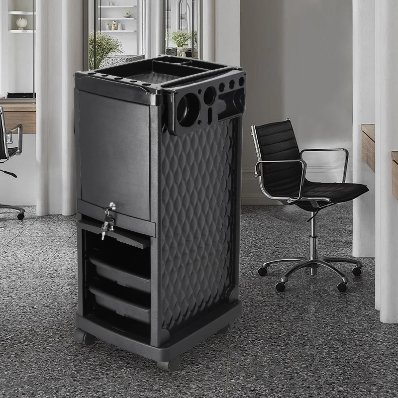 Professionnel Salon Barber Furniture Plastic Beauty Salon Carts Hairdresser Trolley Black Hair Salon Trolleypromote sales
Professionnel Salon Barber Furniture Plastic Beauty Salon Carts Hairdresser Trolley Black Hair Salon Trolleypromote sales