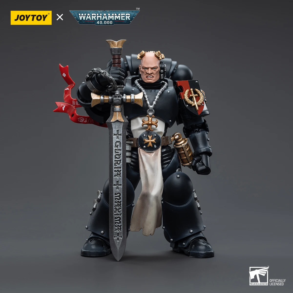 JOYTOY JT6557 Warhammer 40k 1: 18 Black Templars Emperor's Champion Bayard's Revenge
JOYTOY JT6557 Warhammer 40k 1: 18 Black Templars Emperor's Champion Bayard's Revenge