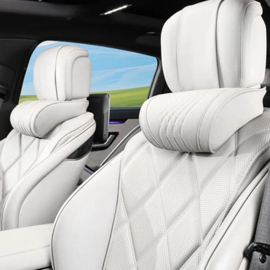 Car Memory Foam Neck Pillow for Driving with Leather Cover Soft Comfortable Seat Head Pillow Cushion for Most Cars SUV Sedan Ho
Car Memory Foam Neck Pillow for Driving with Leather Cover Soft Comfortable Seat Head Pillow Cushion for Most Cars SUV Sedan Ho