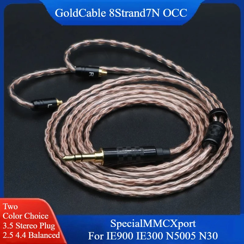Кабель для обновления наушников Jinbao line mmcx ie900 300 n5005 30 2,5 4,4, сбалансированная монокристаллическая медь
Кабель для обновления наушников Jinbao line mmcx ie900 300 n5005 30 2,5 4,4, сбалансированная монокристаллическая медь