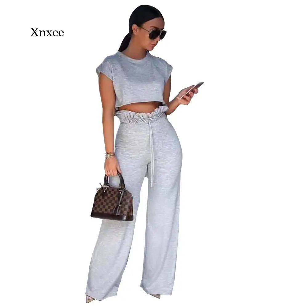 Casual Women 2 Piece Set Fashion Short Sleeved Top and Trousers Solid Home Clothes Street Outdoor 2022 Summer Suit
Casual Women 2 Piece Set Fashion Short Sleeved Top and Trousers Solid Home Clothes Street Outdoor 2022 Summer Suit