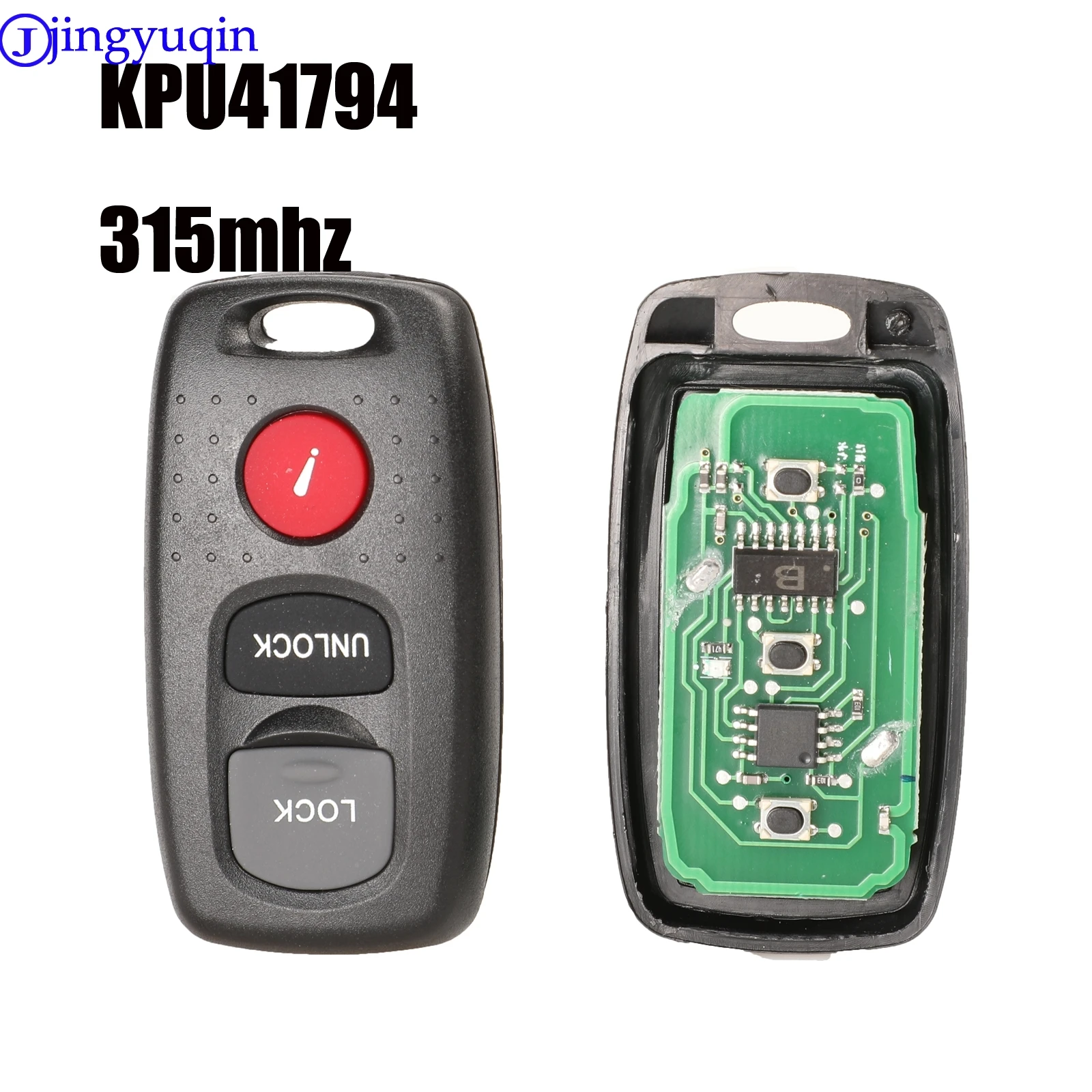 jingyuqin 3B Remote Smart Car Key Fob 315MHZ for Mazda 3 2004-2008 for Mazda 6 2003 2004 2005 FCC ID: KPU41794
jingyuqin 3B Remote Smart Car Key Fob 315MHZ for Mazda 3 2004-2008 for Mazda 6 2003 2004 2005 FCC ID: KPU41794