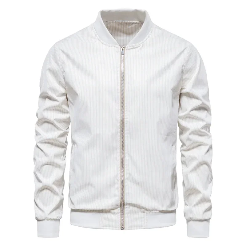 Boys White Striped Casual Jacket Spring Autumn Slim Fit Coat Zip Up Jacket Oversize Male Outdoor Long Sleeve Top Outerwear Xxl
Boys White Striped Casual Jacket Spring Autumn Slim Fit Coat Zip Up Jacket Oversize Male Outdoor Long Sleeve Top Outerwear Xxl