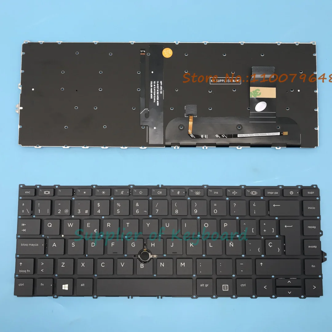 New English/Latin Spanish/French Keyboard For HP EliteBook 840 G7,840 G8,845 G7,745 G7,745 G8 Laptop Backlit
New English/Latin Spanish/French Keyboard For HP EliteBook 840 G7,840 G8,845 G7,745 G7,745 G8 Laptop Backlit