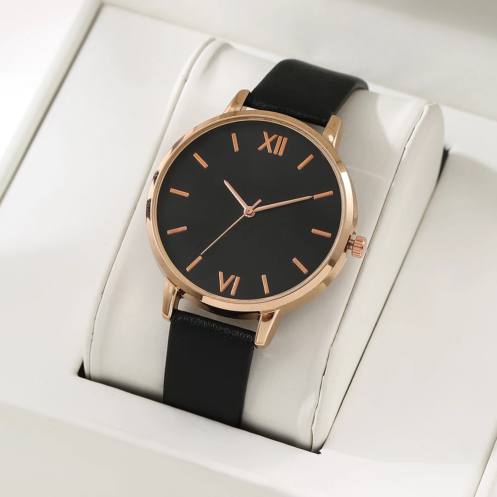 Новый минималистичный комплект часов, кварцевые часы, модный женский ремешок из искусственной кожи, ремешок для часов
Новый минималистичный комплект часов, кварцевые часы, модный женский ремешок из искусственной кожи, ремешок для часов