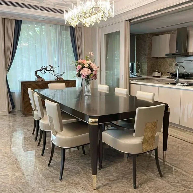Ergonomic Design Dining Table Modern Living Nordic Minimalist Dining Table Rectangle Black Ergonomic Muebles Trendy Furniture
Ergonomic Design Dining Table Modern Living Nordic Minimalist Dining Table Rectangle Black Ergonomic Muebles Trendy Furniture