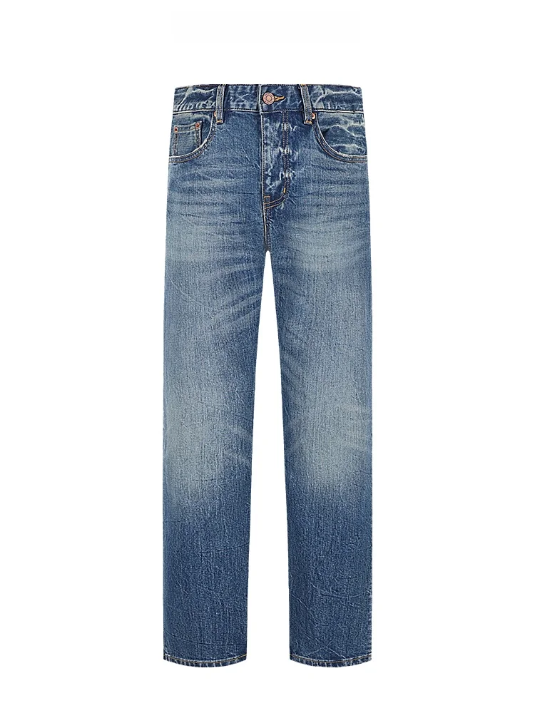 Мужские джинсы Thebelief в американском ретро-стиле, прямые, зауженные, с эластичной талией, цвет индиго, для города, молодежные, современные
Мужские джинсы Thebelief в американском ретро-стиле, прямые, зауженные, с эластичной талией, цвет индиго, для города, молодежные, современные