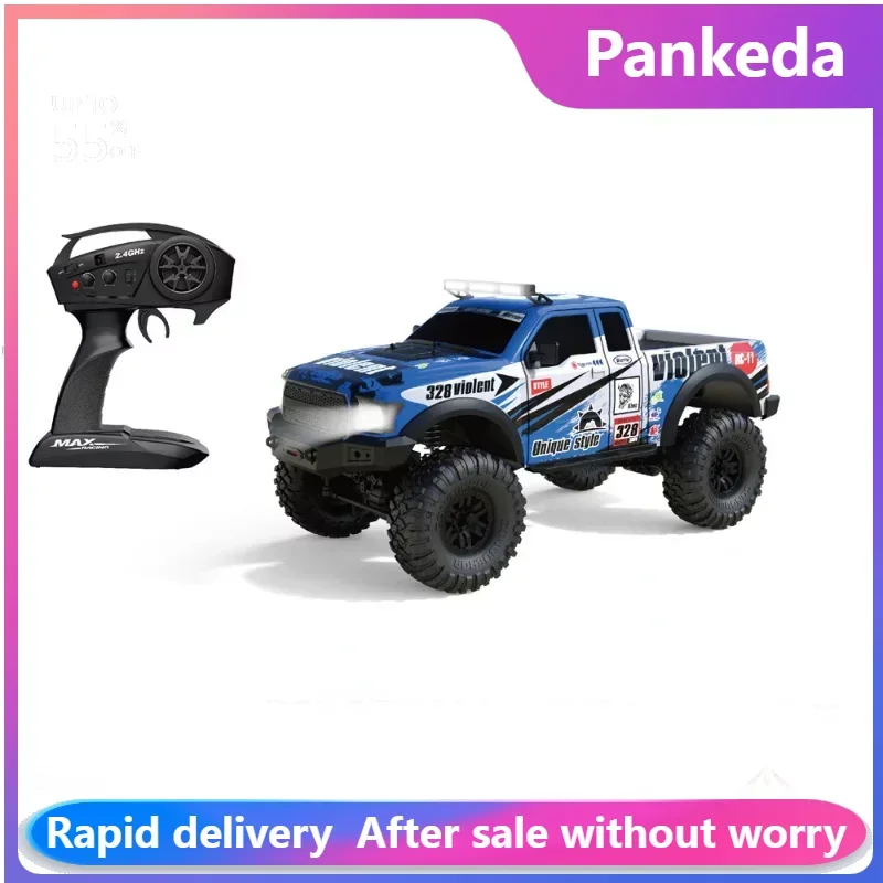 HB ZP1009 1/10 RC Car 2.4G 4WD Rc Rally Car Proportional Control Retro Vehicle LED Light RTR Model 1/2 Battery Outdoor Toys
HB ZP1009 1/10 RC Car 2.4G 4WD Rc Rally Car Proportional Control Retro Vehicle LED Light RTR Model 1/2 Battery Outdoor Toys