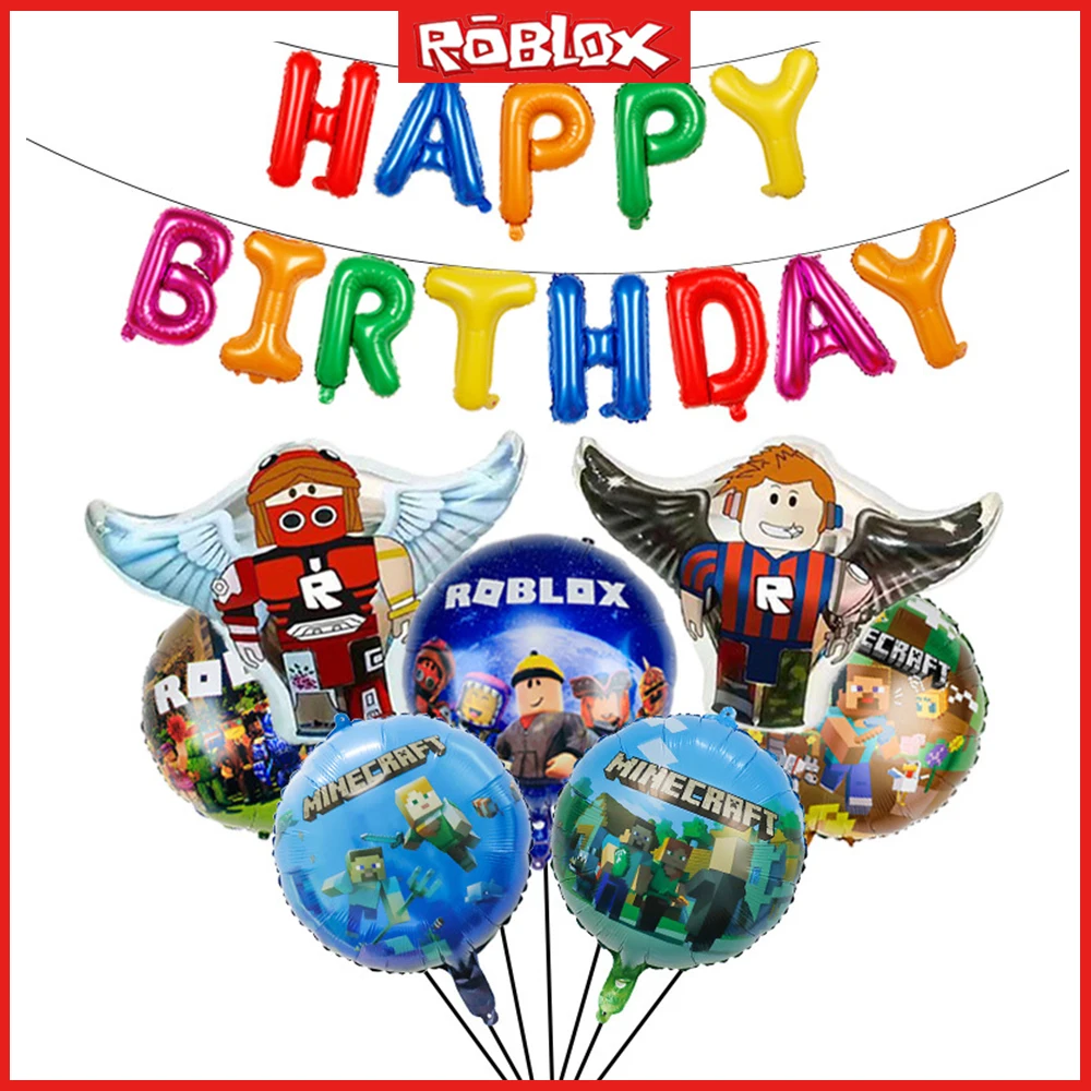 Roblox Anime Game Theme Decoration Kids Birthday Party Decoration Wall Decoration Cartoon Printing Little Boy Party Balloon Set
Roblox Anime Game Theme Decoration Kids Birthday Party Decoration Wall Decoration Cartoon Printing Little Boy Party Balloon Set