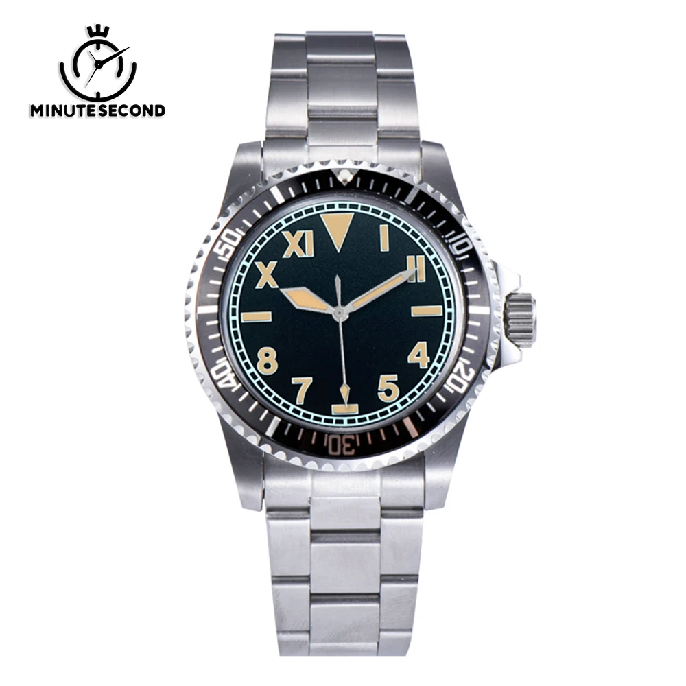 MINUTESECOND 1960s Vintage Watch NH35 Watch NH35 Automatic Movement 5BAR Waterproof Acrylic Glass Stainless Steel Strap NH35A
MINUTESECOND 1960s Vintage Watch NH35 Watch NH35 Automatic Movement 5BAR Waterproof Acrylic Glass Stainless Steel Strap NH35A