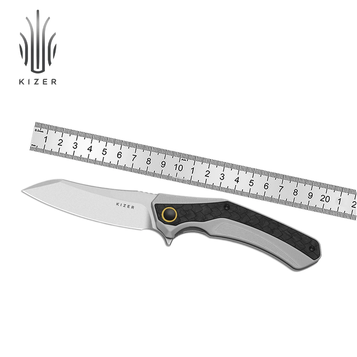Kizer EDC Folding Draca Ki4751A1 / Ki4751A2 S45VN Blade With Aluminum Handle
Kizer EDC Folding Draca Ki4751A1 / Ki4751A2 S45VN Blade With Aluminum Handle