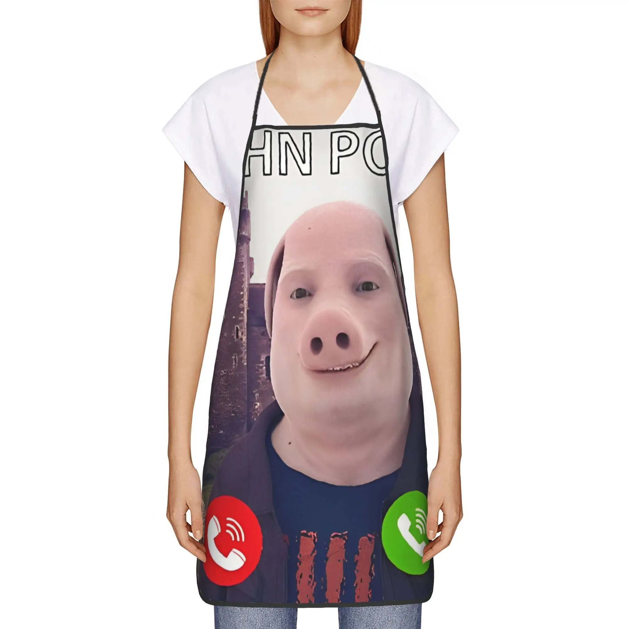 John Pork is calling Adjustable Tie Apron Waterdrop Resistant BBQ Aprons for Men Women Chef
John Pork is calling Adjustable Tie Apron Waterdrop Resistant BBQ Aprons for Men Women Chef