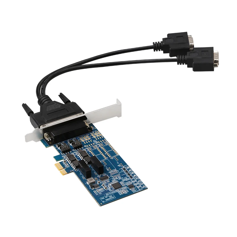 Карта расширения PCIe промышленного класса 1x 2 порта RS422 RS485 с многофункциональным преобразователем фотоэлектрической изоляции
Карта расширения PCIe промышленного класса 1x 2 порта RS422 RS485 с многофункциональным преобразователем фотоэлектрической изоляции