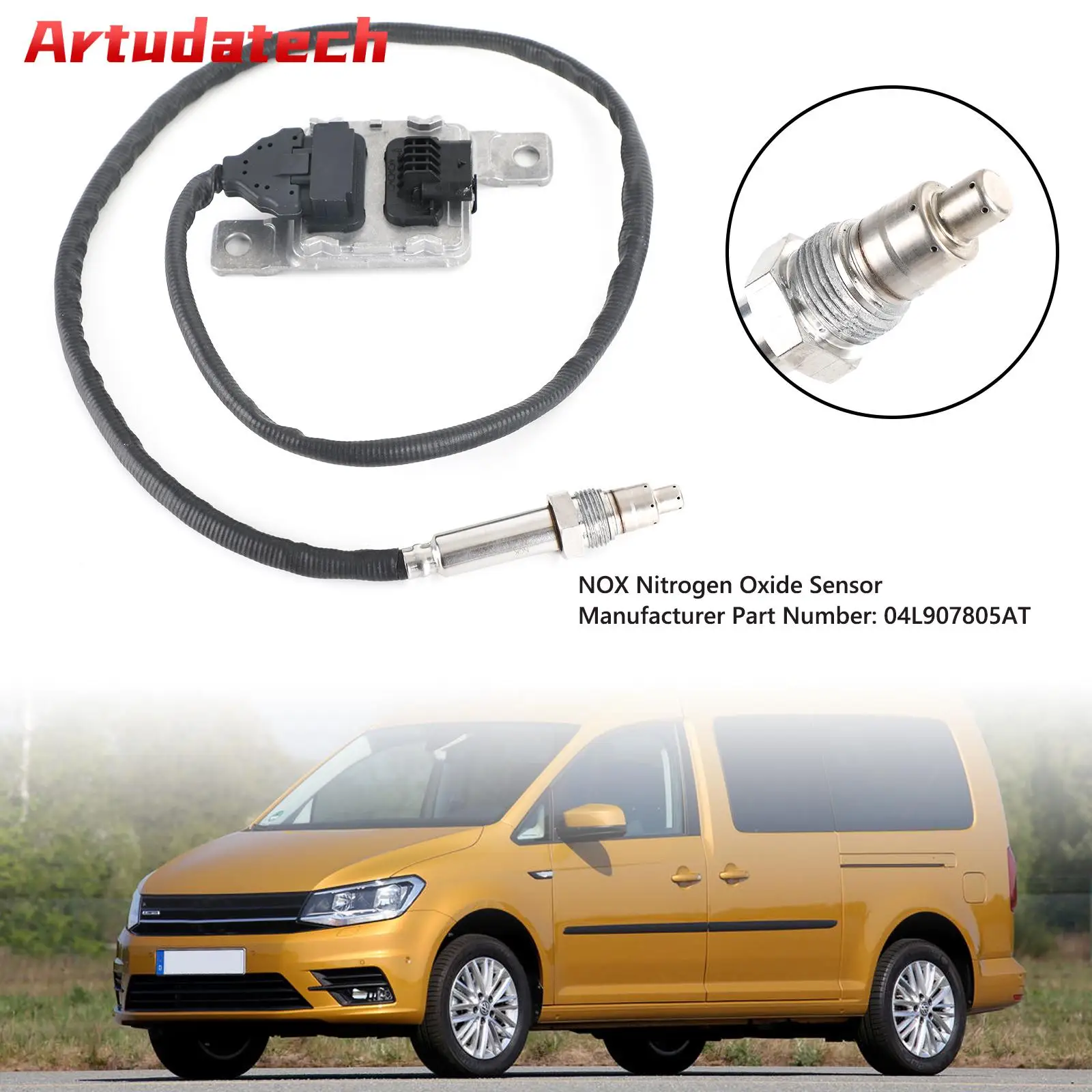 Artudatech NOX Nitrogen Oxide Sensor 04L907805AT For Volkswagen VW Caddy MK4 2015-2020 Car Accessories
Artudatech NOX Nitrogen Oxide Sensor 04L907805AT For Volkswagen VW Caddy MK4 2015-2020 Car Accessories