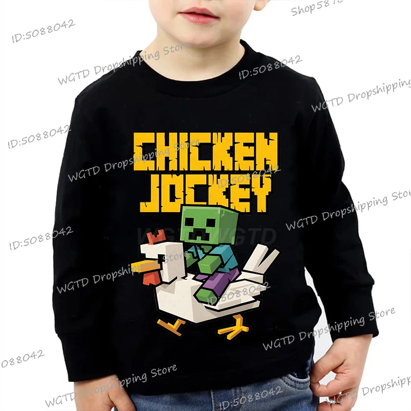Y2K Sweatshirts Kids Funny Chicken Jockey Cartoon Tracksuit Game Figure Long Sleeve Boys Girls Chicken Jockey Pullover
Y2K Sweatshirts Kids Funny Chicken Jockey Cartoon Tracksuit Game Figure Long Sleeve Boys Girls Chicken Jockey Pullover
