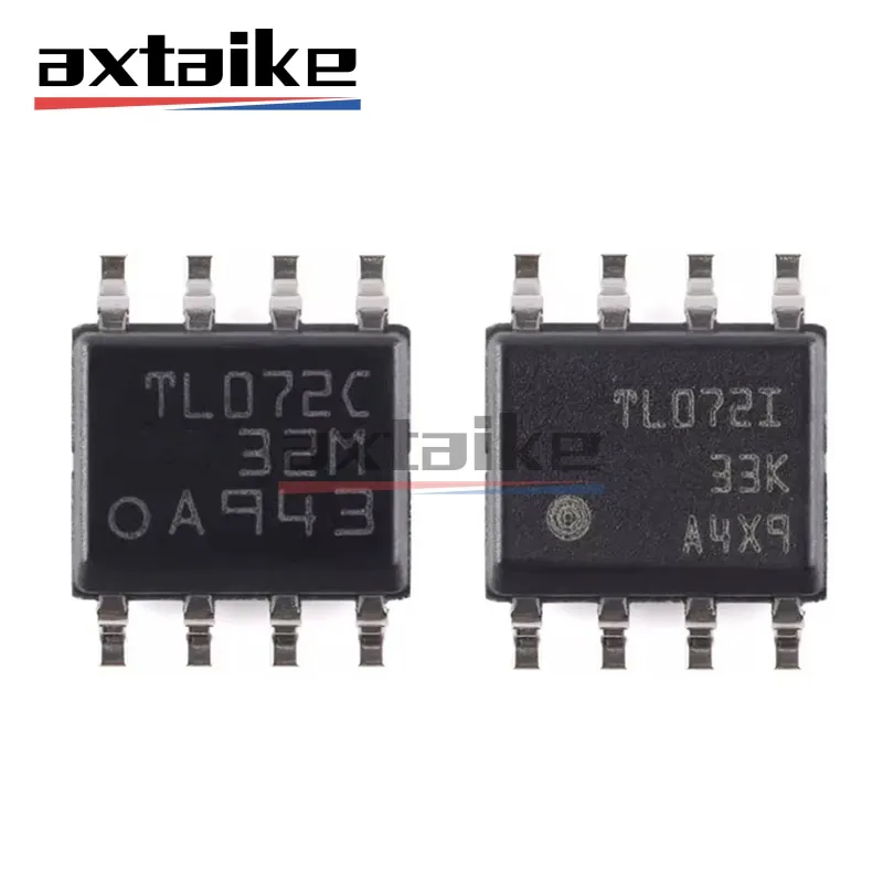 10PCS TL072 SOP-8 DIP-8 TL072CDR TL072IDR TL072ACDR TL072C TL072I 072AC SMD Low-Noise JFET-Input Operational Amplifiers IC
10PCS TL072 SOP-8 DIP-8 TL072CDR TL072IDR TL072ACDR TL072C TL072I 072AC SMD Low-Noise JFET-Input Operational Amplifiers IC