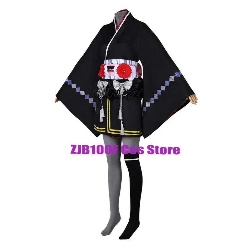 CyAnime Final Fantasy 7 Remake Cosplay Tifa Lockhart Costume Black Kimono Uniform Wig Set Halloween Party Outfit for Women
CyAnime Final Fantasy 7 Remake Cosplay Tifa Lockhart Costume Black Kimono Uniform Wig Set Halloween Party Outfit for Women