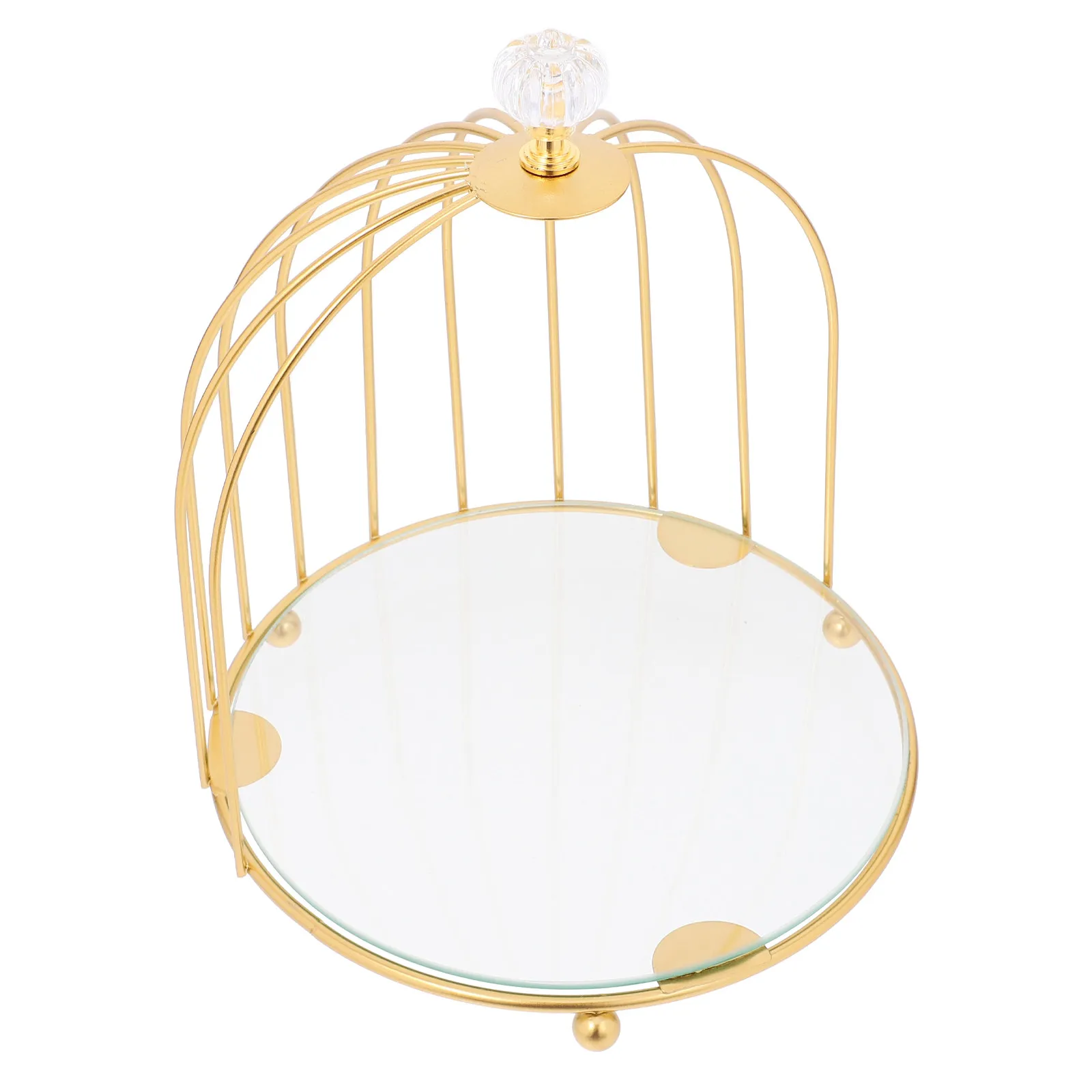 Golden Bird Cage Cake Stand Elegant Metal Dessert Display Stand for Wedding Shower Party Tiered Cupcake Fruit Serving Tray
Golden Bird Cage Cake Stand Elegant Metal Dessert Display Stand for Wedding Shower Party Tiered Cupcake Fruit Serving Tray