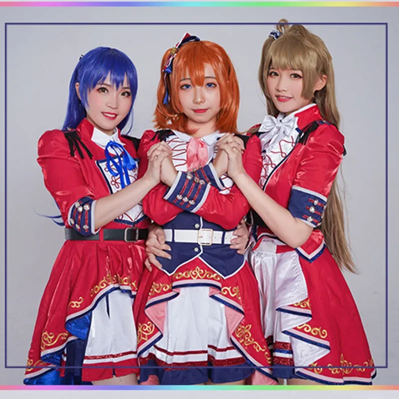 Lovelive 9-я годовщина косплей костюм Love Live Revival Concert Umi Eli Maki Rin Nico косплей танцевальное платье костюм на Хэллоуин
Lovelive 9-я годовщина косплей костюм Love Live Revival Concert Umi Eli Maki Rin Nico косплей танцевальное платье костюм на Хэллоуин