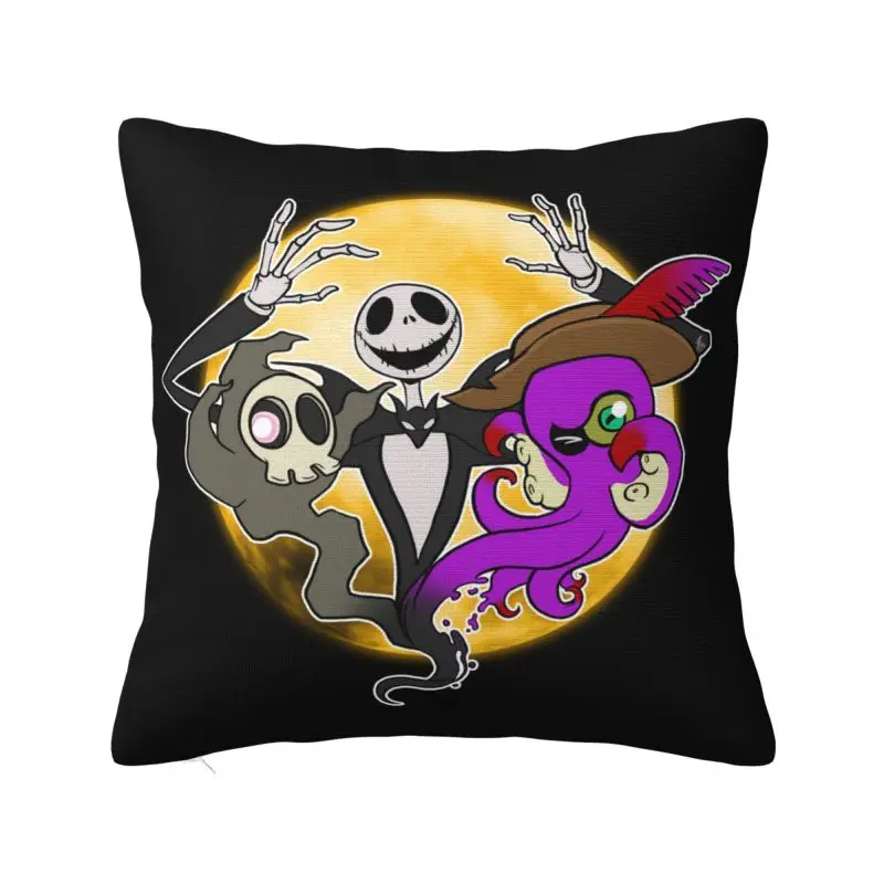 Custom Jack Skellington Cushion Cover 45x45cm Soft The Nightmare Before Christmas Throw Pillow Case for Car Square Pillowcase
Custom Jack Skellington Cushion Cover 45x45cm Soft The Nightmare Before Christmas Throw Pillow Case for Car Square Pillowcase