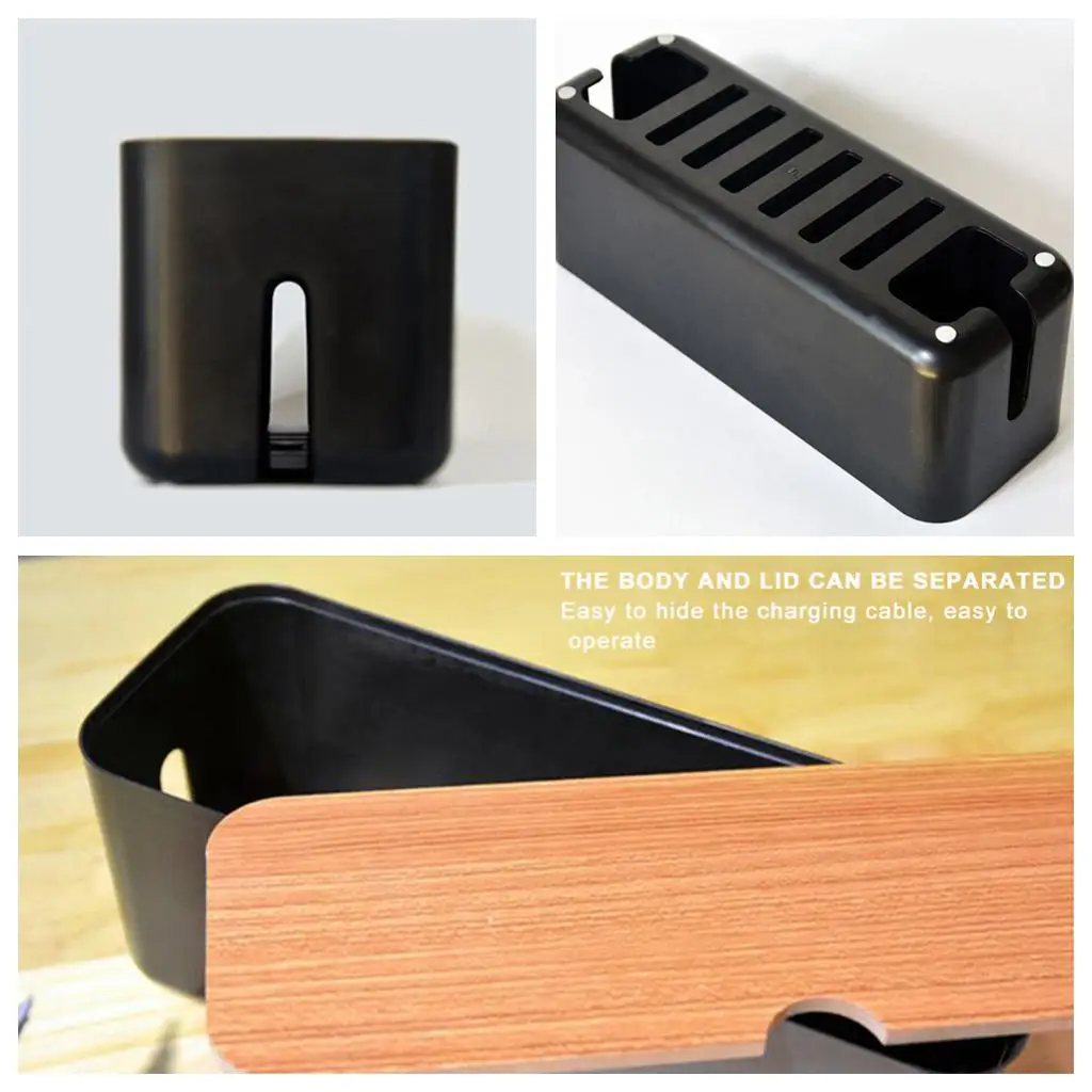 Cable Management Box, Wire Organizer Box for Extension Cord , Wire Management Organizer Cover Hider for Desktop
Cable Management Box, Wire Organizer Box for Extension Cord , Wire Management Organizer Cover Hider for Desktop