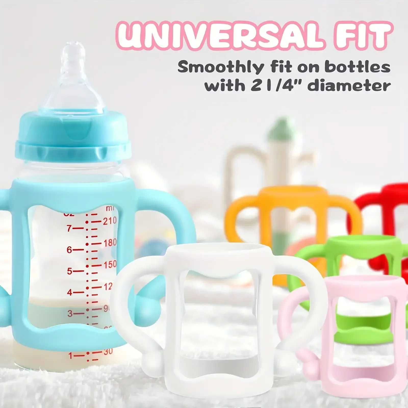 Easy-Grip Silicone Baby Bottle Handle Universal, Ergonomic & BPA-Free for Secure Little Hands
Easy-Grip Silicone Baby Bottle Handle Universal, Ergonomic & BPA-Free for Secure Little Hands