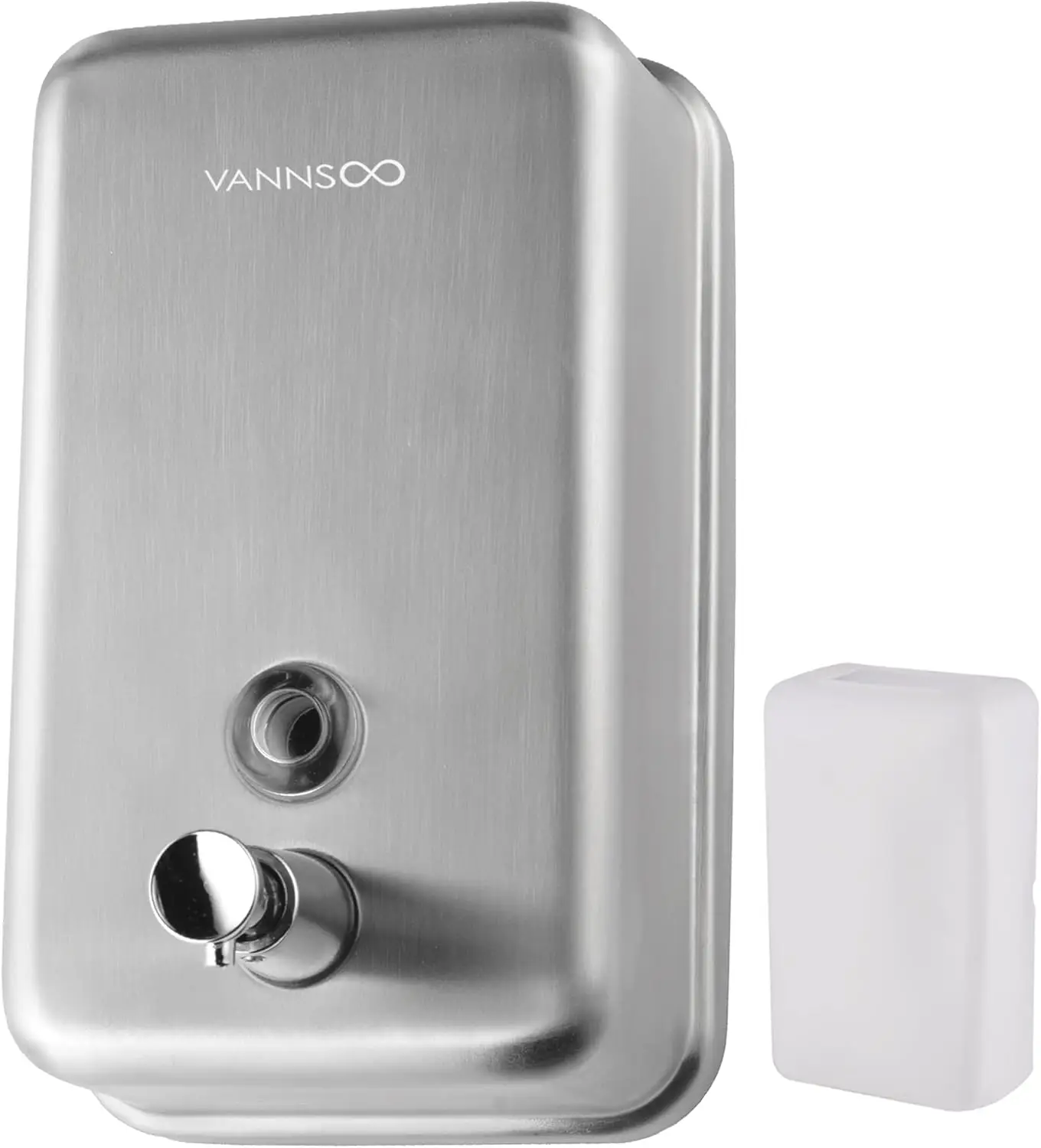 Wall Mount Stainless Steel Soap Dispenser, 1100ml/37oz, Corrosion-Proof Lining for Hand Sanitizer
Wall Mount Stainless Steel Soap Dispenser, 1100ml/37oz, Corrosion-Proof Lining for Hand Sanitizer
