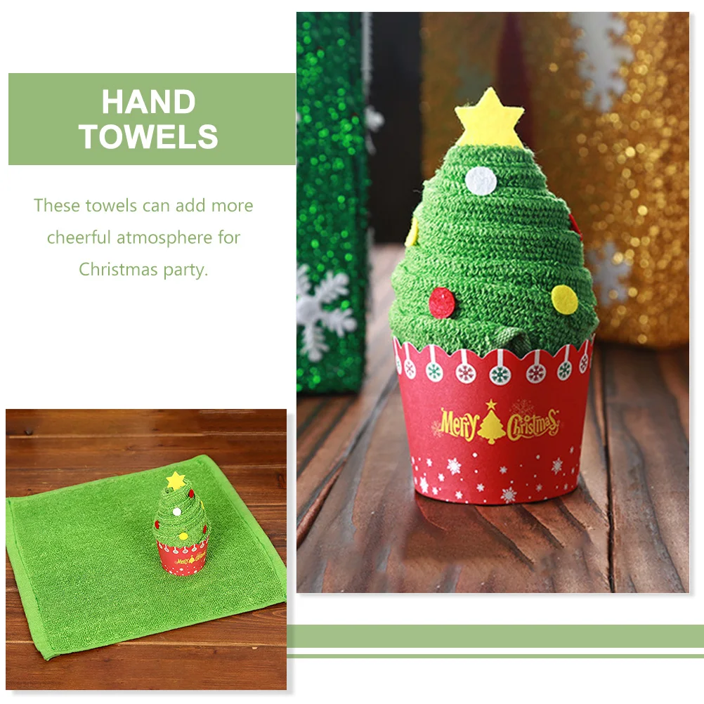 2pcs Christmas Towels Cotton Christmas Tree Shaped Hand Towels Holiday Party Washcloth Bath Towel Xmas Gift Decorative
2pcs Christmas Towels Cotton Christmas Tree Shaped Hand Towels Holiday Party Washcloth Bath Towel Xmas Gift Decorative