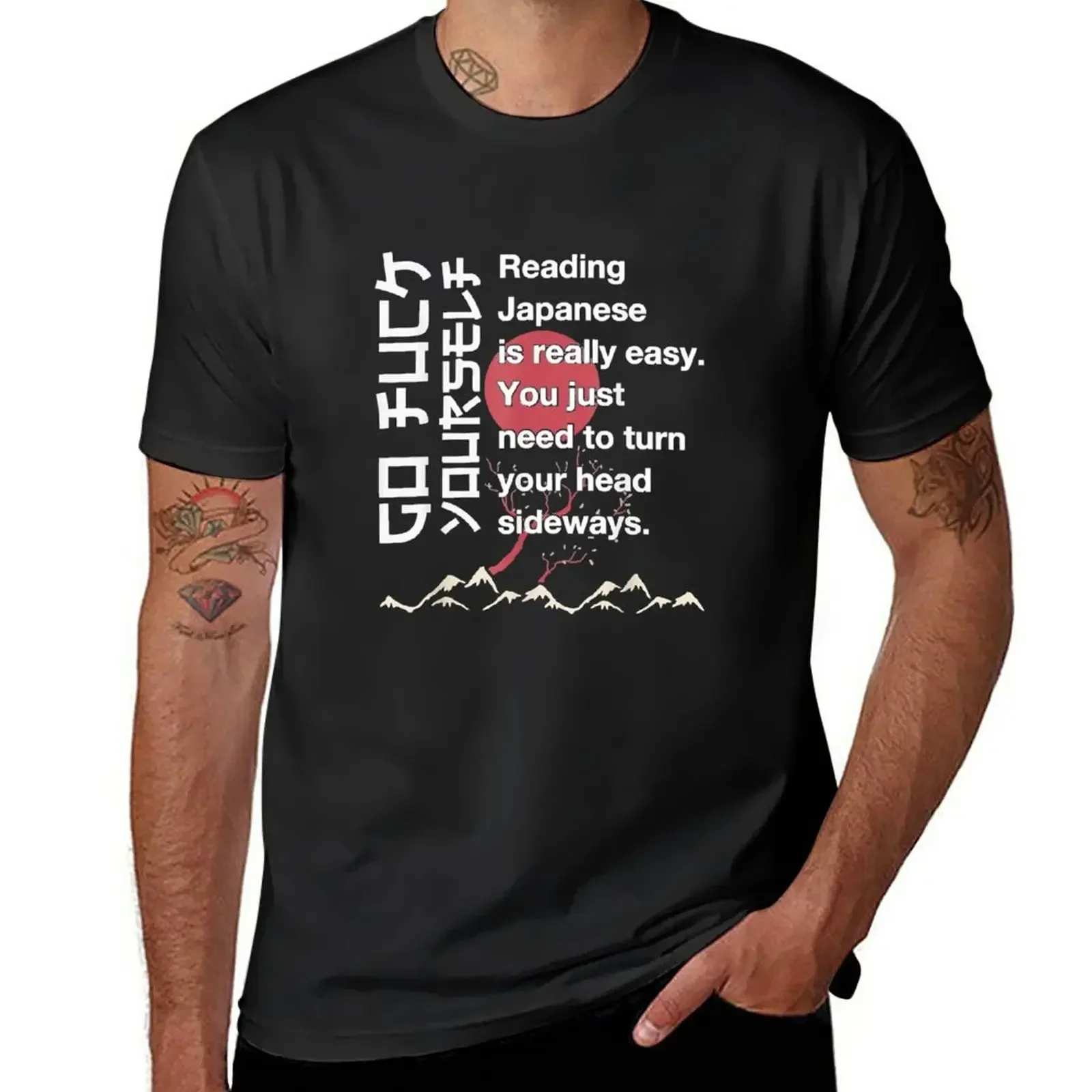 Reading Japanese is Easy Shirt Funny Japanese T-Shirt man t shirt oversized graphic tee shirts men
Reading Japanese is Easy Shirt Funny Japanese T-Shirt man t shirt oversized graphic tee shirts men
