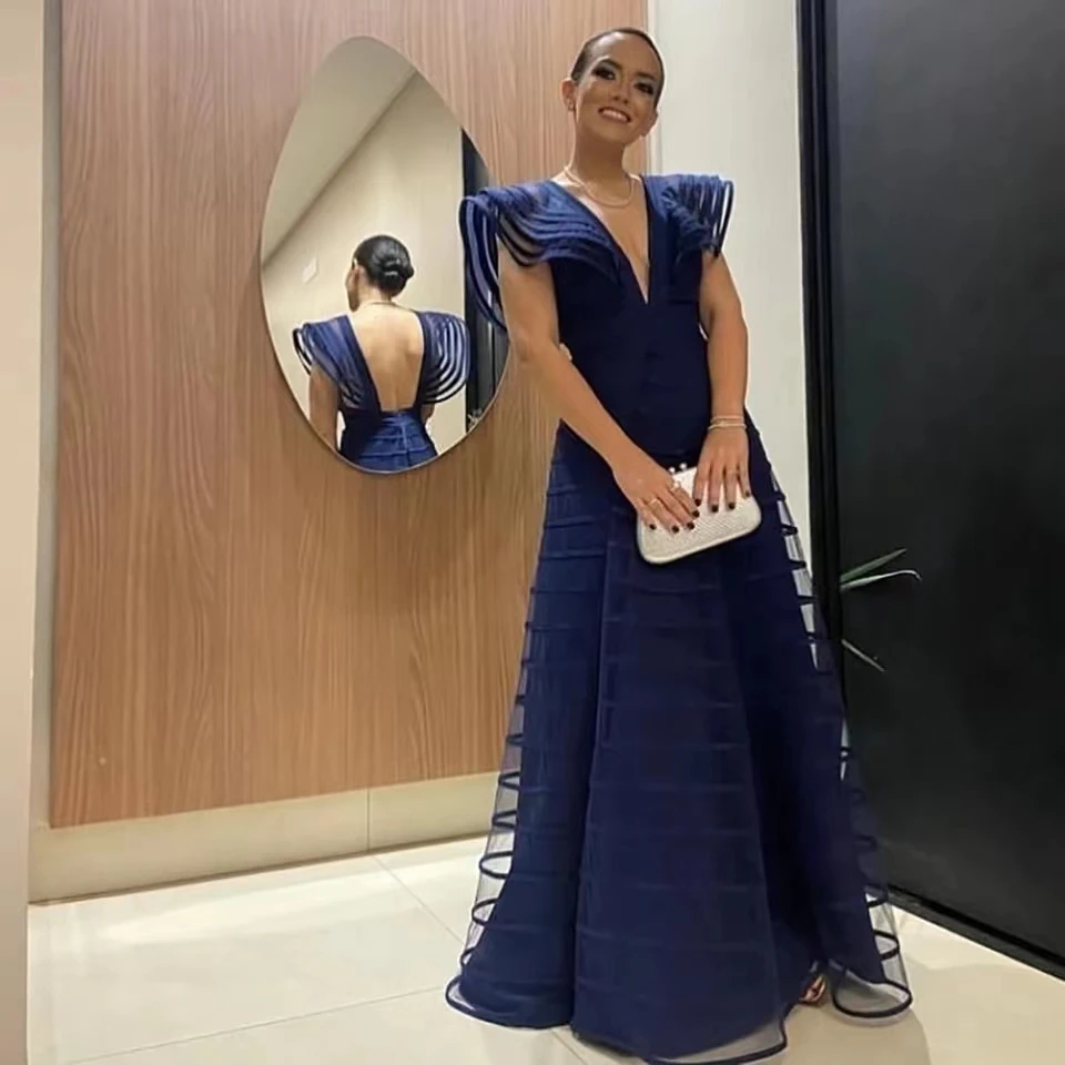 Fuschia A Line Long V Neck Cap Sleeves Evening DressesFloor Length Prom Dress Women Party Special Occasion Dress
Fuschia A Line Long V Neck Cap Sleeves Evening DressesFloor Length Prom Dress Women Party Special Occasion Dress