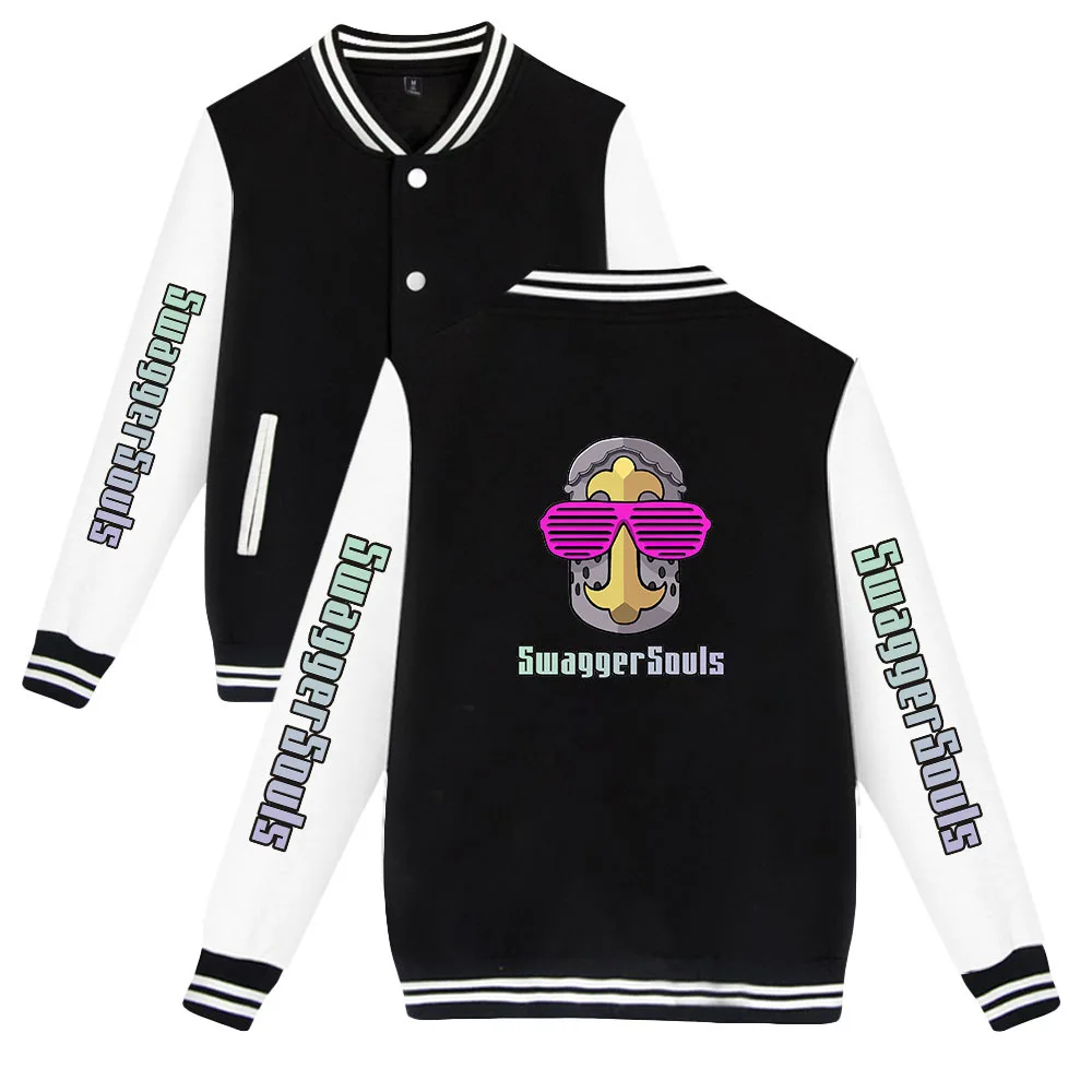 New Swagger Souls Surrounding Autumn and Winter Men's and Women's Casual Fashion Long Sleeve Baseball Coat
New Swagger Souls Surrounding Autumn and Winter Men's and Women's Casual Fashion Long Sleeve Baseball Coat