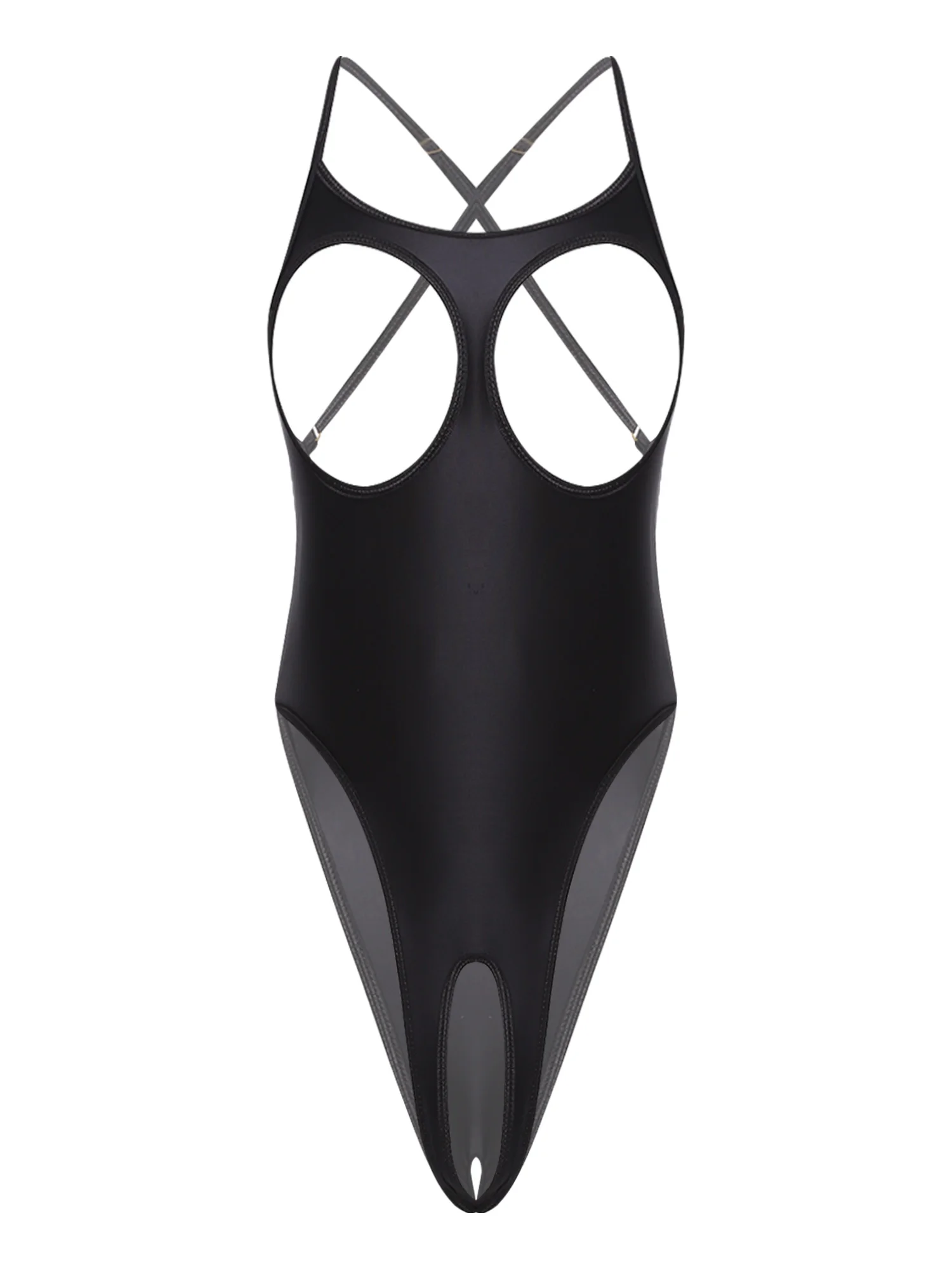 Women Erotic Breast Hollow Out Crotchless Bodysuits Lingerie Backless T-back Jumpsuit Nightwear for Couple's Dating Outfits
Women Erotic Breast Hollow Out Crotchless Bodysuits Lingerie Backless T-back Jumpsuit Nightwear for Couple's Dating Outfits